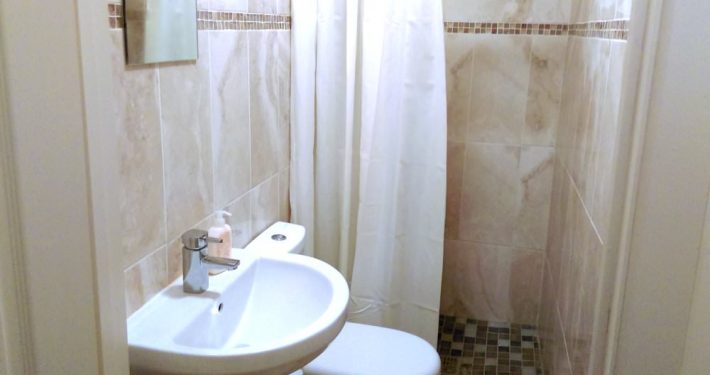 Beachside Cottage Downings - shower room