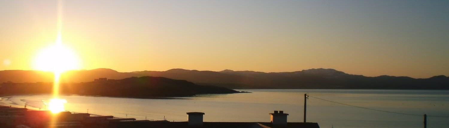 Harbour heights overlooking Downings Bay