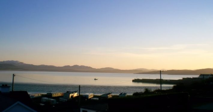 Downings Pier and Sheephaven Bay